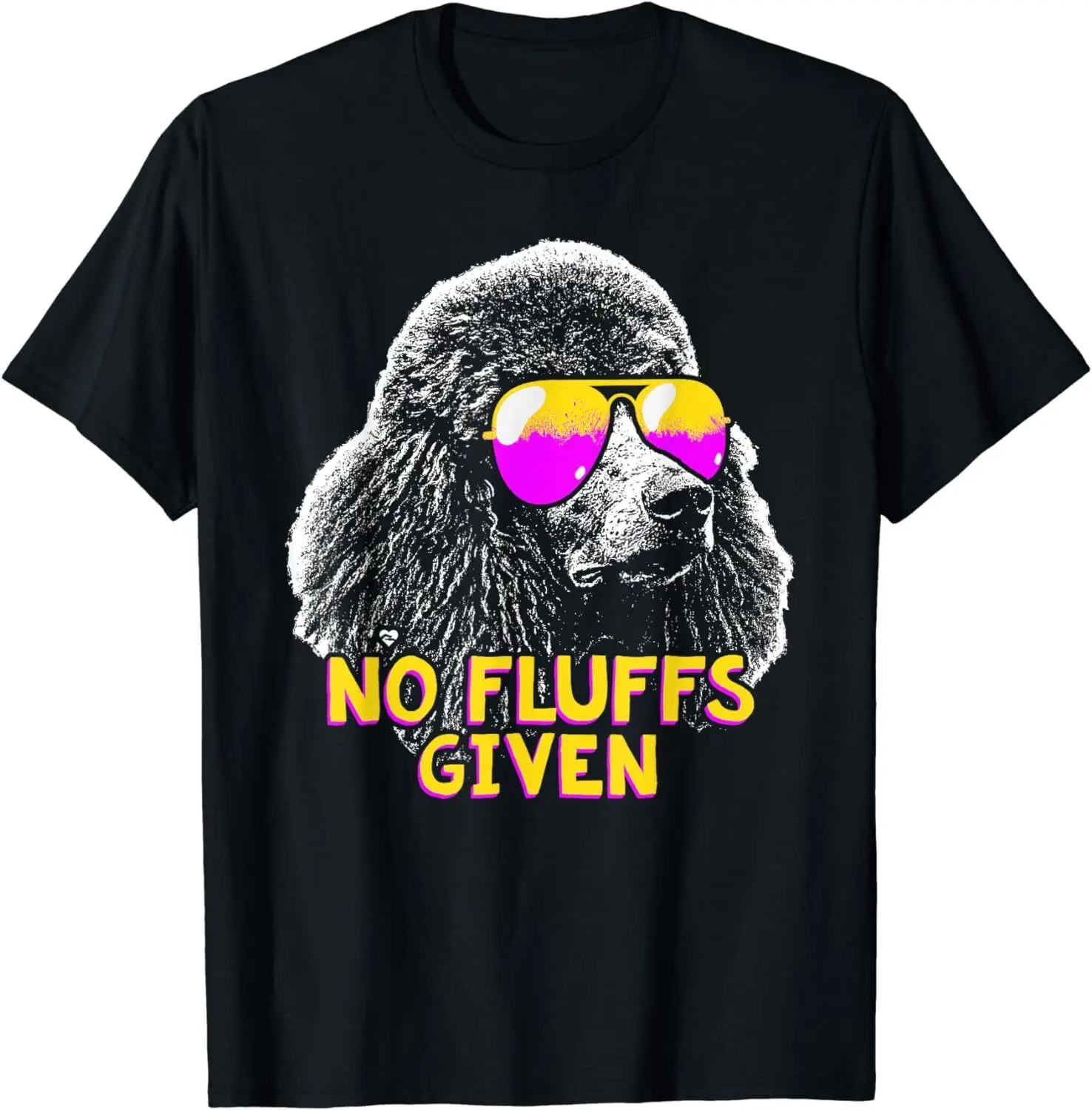 Забавные подарки для любителей собак Милая футболка с пуделем