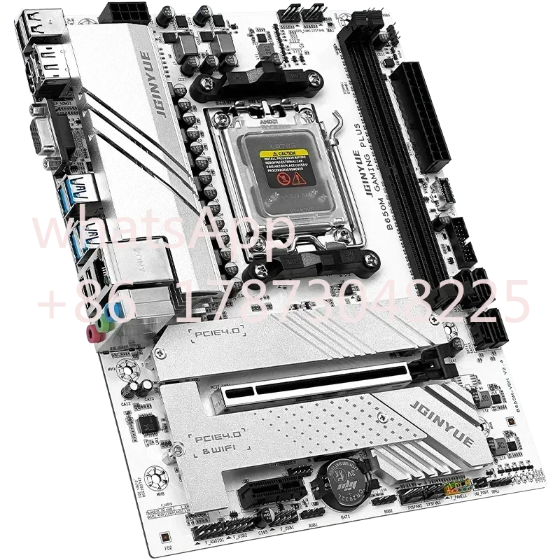 JGINYUE B650M Комплект материнской платы Ryzen 5 7600X Процессоры 2*16 ГБ 6000 МГц DDR5