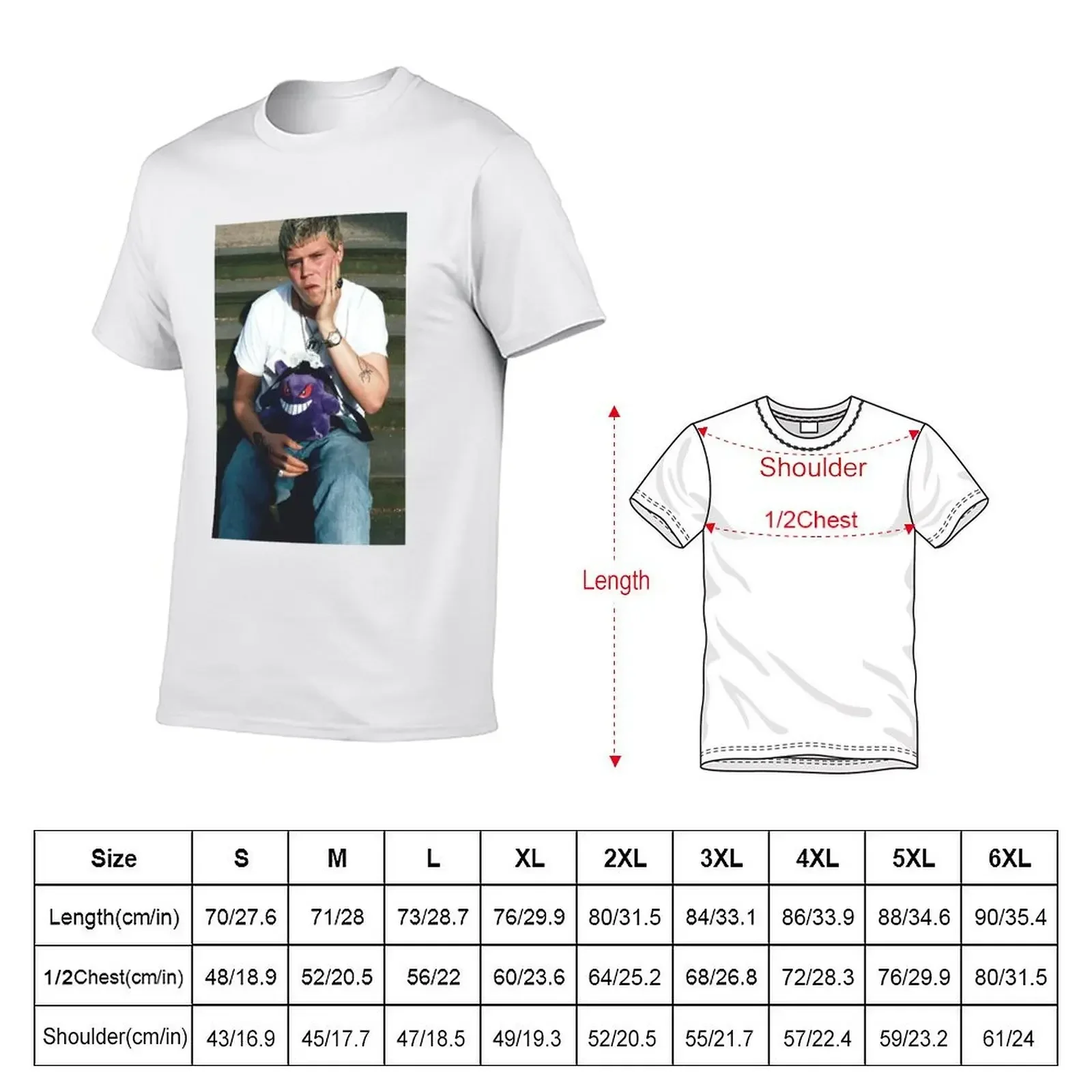 Футболка YUNG LEAN корейские модные заготовки большие мужские футболки для больших и