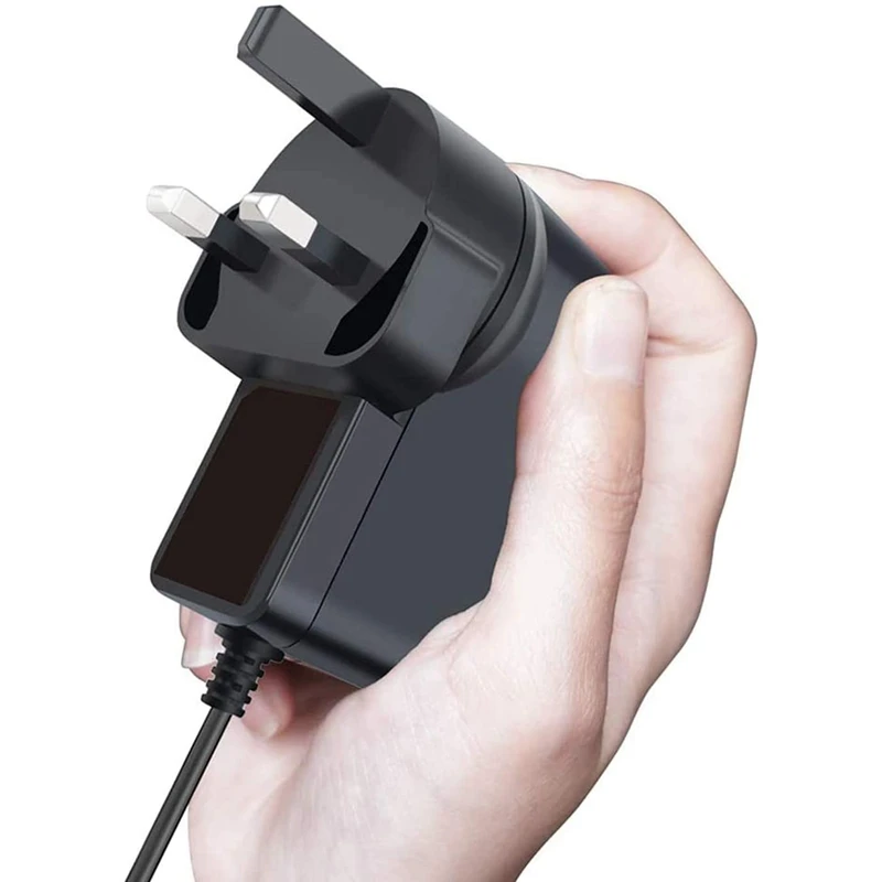 5.5V Window Vacuum Charger Power Cable For Karcher WV1 Plus WV2 WV5 WV60 WV70 Cleaner Parts UK Plug