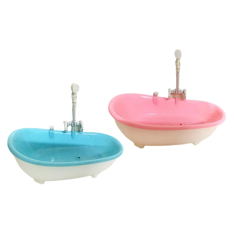 

Parrot Bird Bathtub Plastic Water Bath Shower Bathtub for Parakeets Lovebirds Pet Cage Intelligent Water Drop shipping