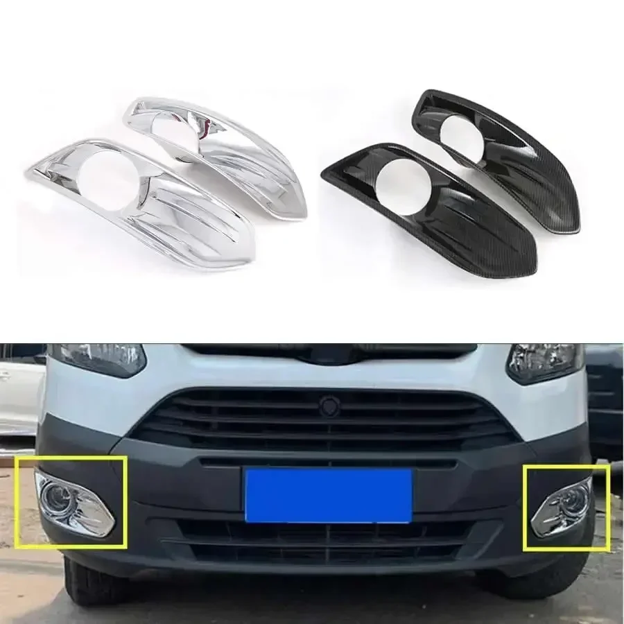 Для Ford Transit 2017 2018 2019 2020 отделка передней рамы Противотуманные фары декоративная