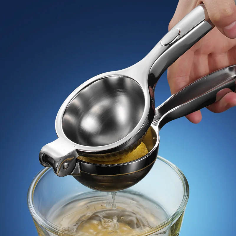 

1PCS Stainless Steel Household Fruit Lemon Manual Juicer Citrus Orange Hand Squeezer Press Machine Durable Kitchen Tool