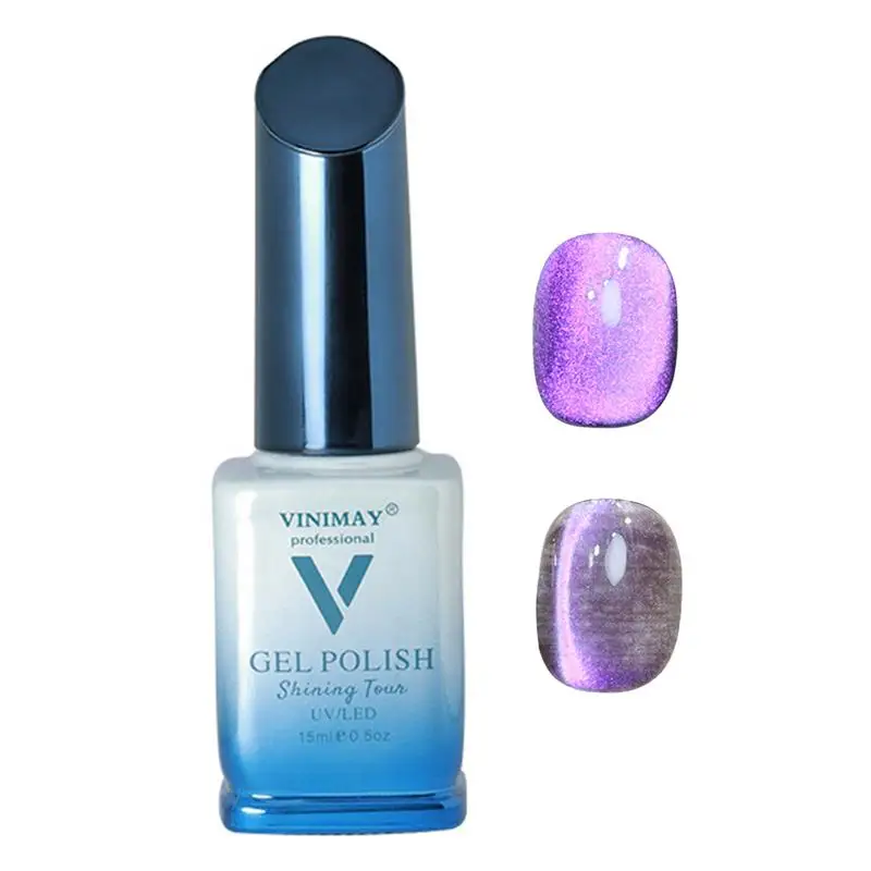 

Magnetic UV Gel Nail Polish 15ml Magnetic UV Nail Polish Low Odor DIY Nail Art Supplies For Home Nails Salon Travel And Dormitor