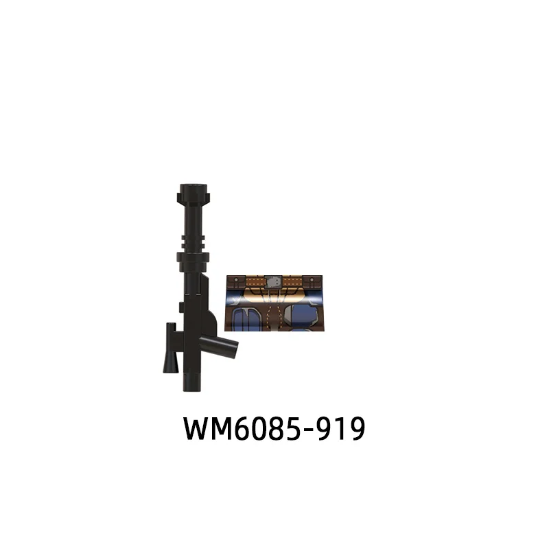 Экшн-фигурки оружие брюки детали для волос модель блоков детский набор подарки