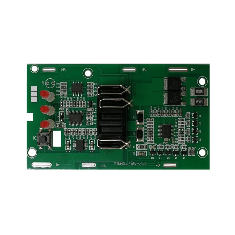 

RISE-4511396 Li-Ion Battery Charging Protection Circuit Pcb Board For Einhell Power X-Change 18V 20V 4511396 Power Tool Accessor