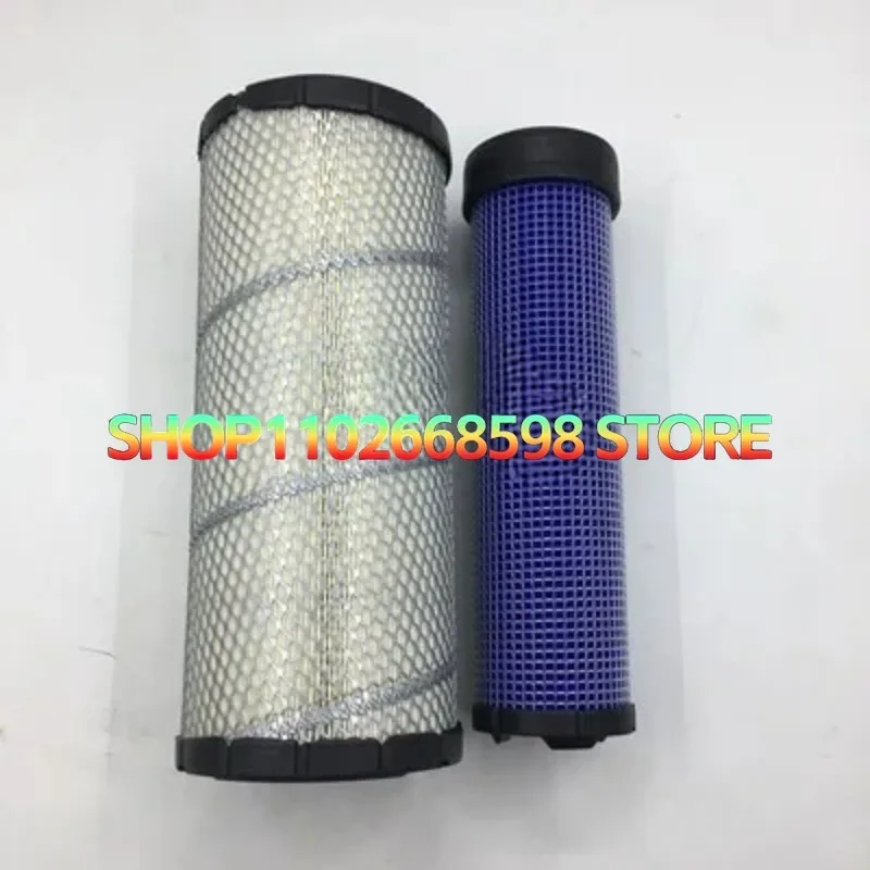 Фото Воздушный фильтр в сборе для корпуса Yangma 4TNV94 Liugong 906C 906D, задняя крышка, детали экскаватора №5