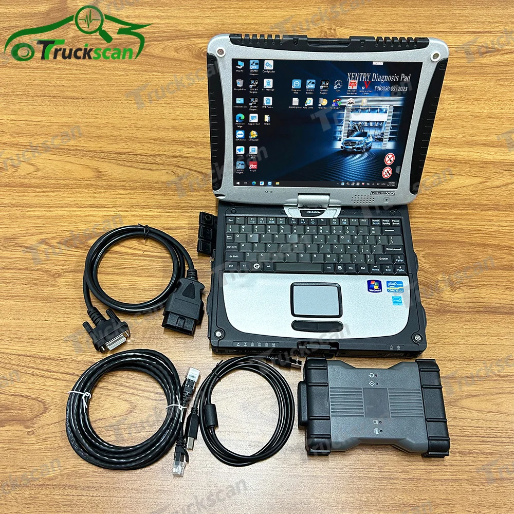 

MB star c6 sd connect DOIP VCI can мультиплексор с программным обеспечением SSD C6 WIFI с CF19 ноутбук i5 toughbook диагностический инструмент