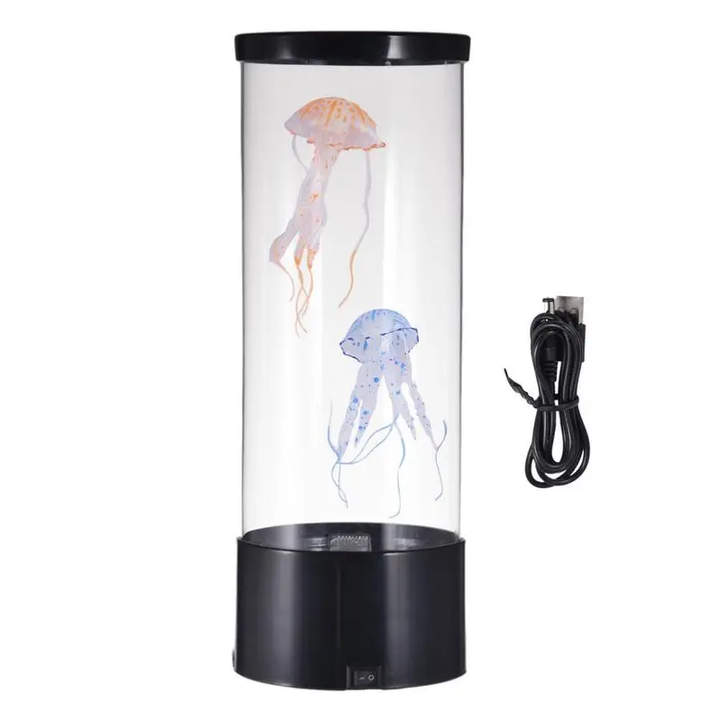 

Лампа в виде медузы, лампа-лава с изменением цвета для детей, настольная лампа в виде медузы, настольное украшение для офисной комнаты, подарки