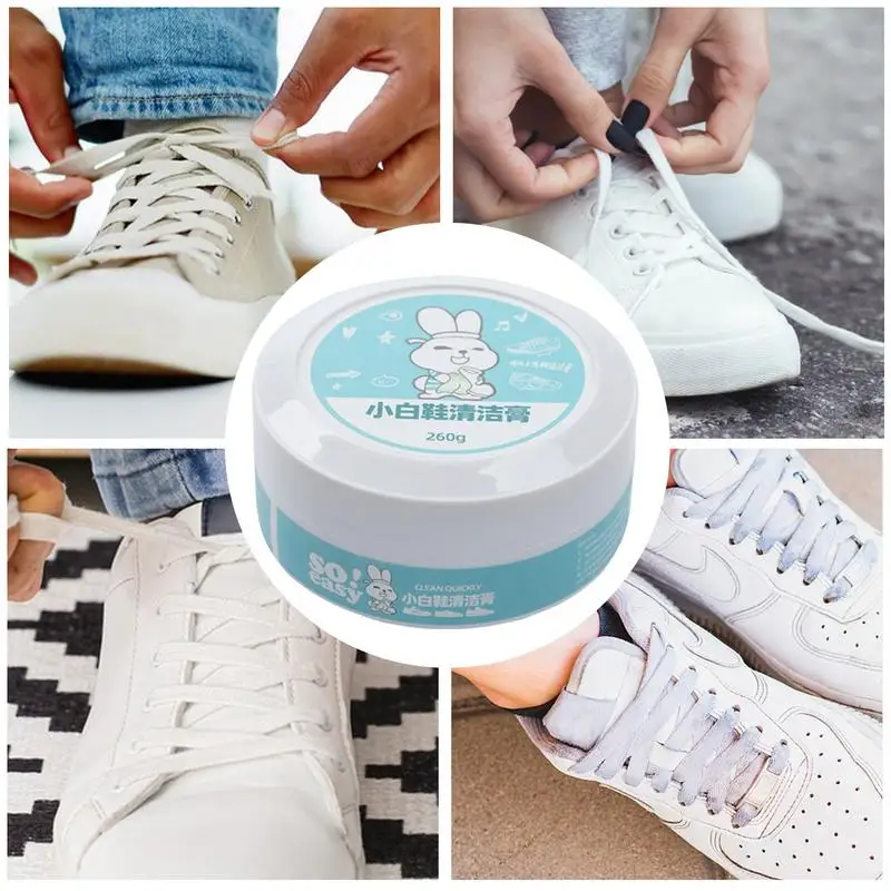 Многоцелевой очищающий крем для обуви средство удаления пятен мощное удобное