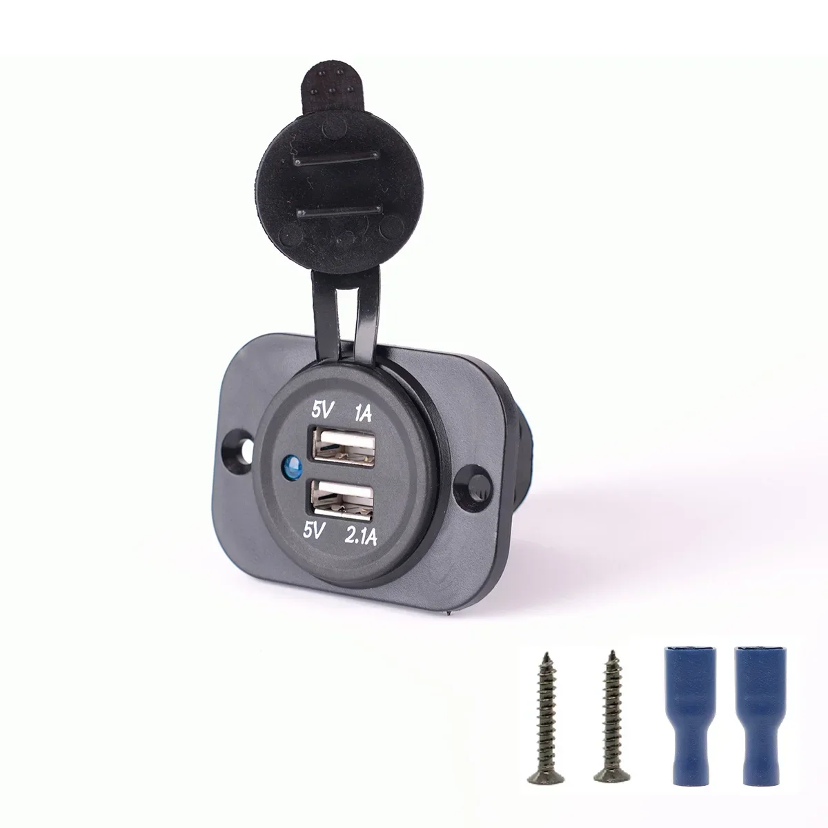 Автомобильное зарядное устройство для мотоцикла 12/24 в автомобиля 5 В 3 1 А