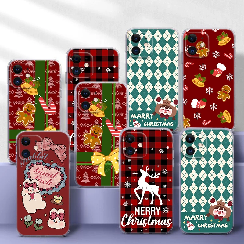 85WES Мягкий чехол с рисунком Рождества для LG K71 K8 Plus K9 Lite Q510 K92 Q92 Stylo 6 7 V40 V50 V60 G9 X4 Q61 Q60