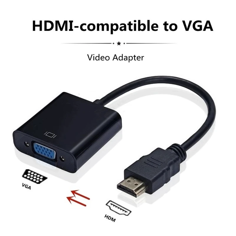Адаптер HDMI-VGA HD 1080P для PS4 |