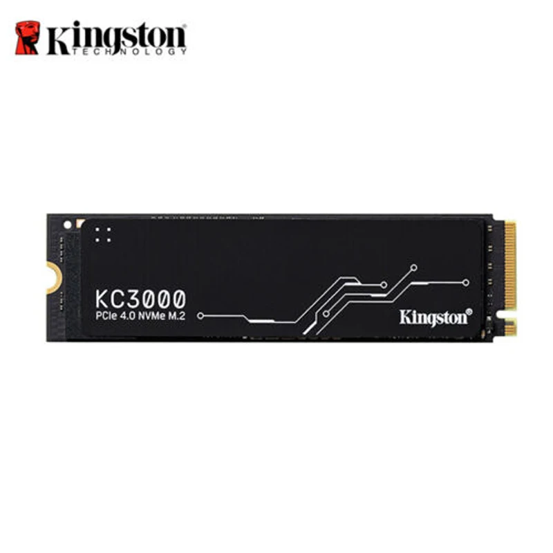 

Kingston KC3000 2TB 1TB PCIe 4.0 NVMe M.2 SSD Storage for Desktop and Laptop PCs