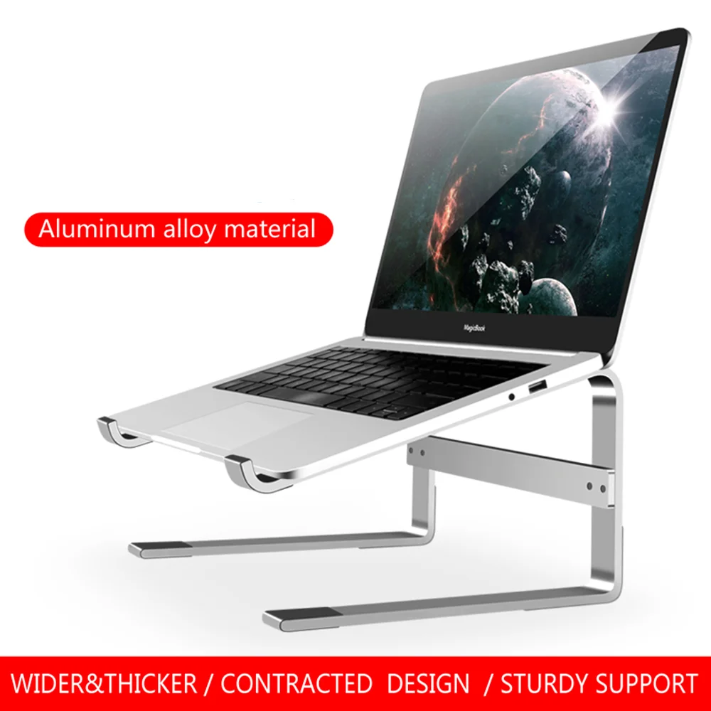 

Laptop Stand Notebook Aluminum Riser Holder For Macbook Air Pro Dell HP Lenovo Xiaomi Computer Tablet Support Laptop Accessories