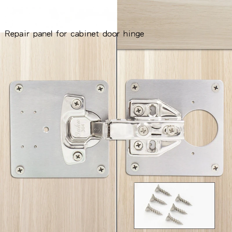 

Дверные петли для мебели из нержавеющей стали, ремонтная пластина, фотодверные петли, инструмент для ремонта