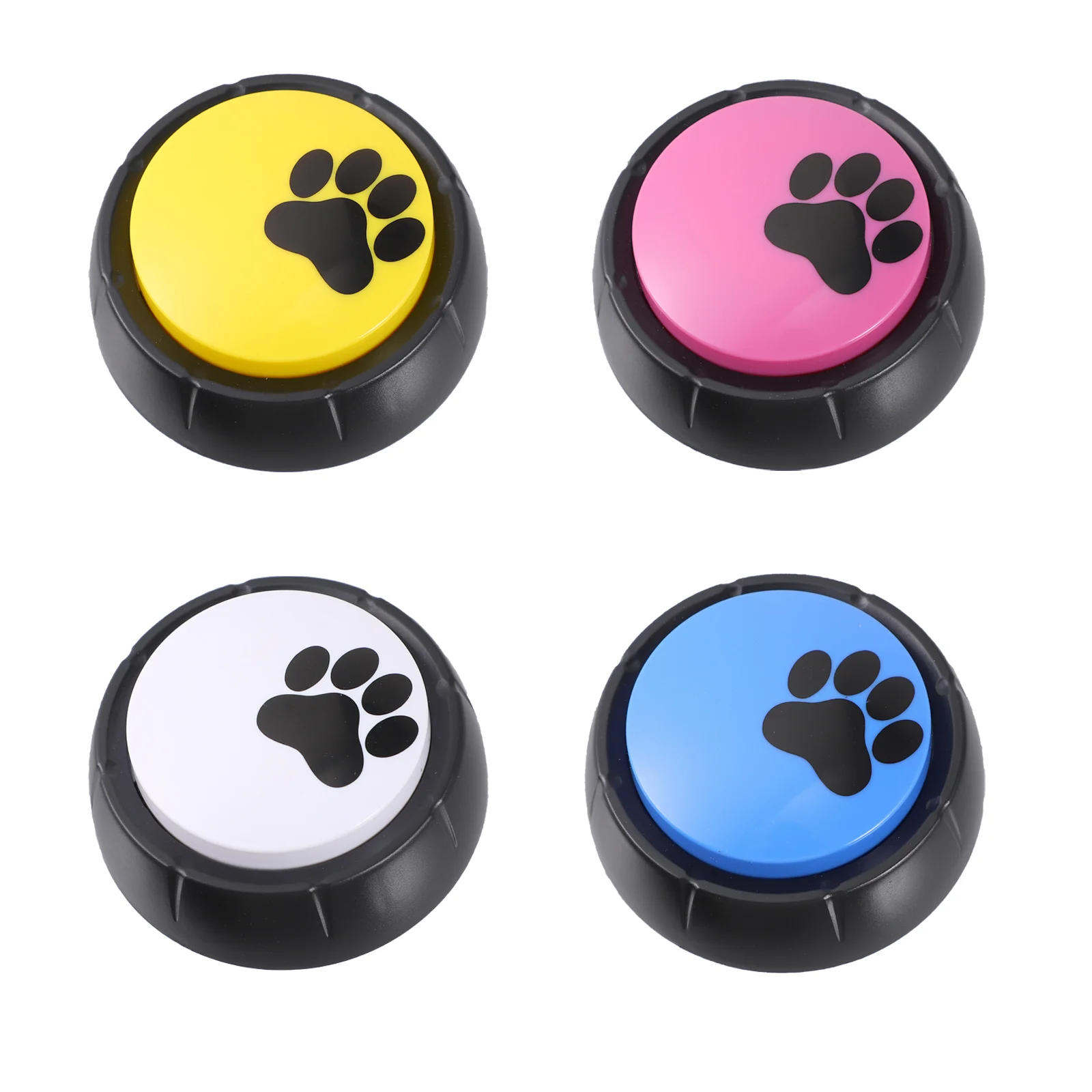 

Pets Toys Recordable Recording Button Playthings Dog Buttons Pet Talking Record Lovely Buzzer Buzzers Training Sound Useful Mini