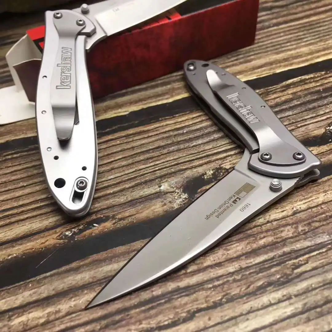 

Kershaw High Quality Folding Knife Camping Tactics Outdoor Defensive Pocket EDC Tool Survival Knife Defensive