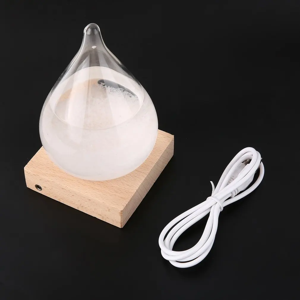 

11 Styles Transparent Weather Forecast Bottle Storm Glass Water Drop Globe Ornaments Glass Accessories Blow Drop Shipping