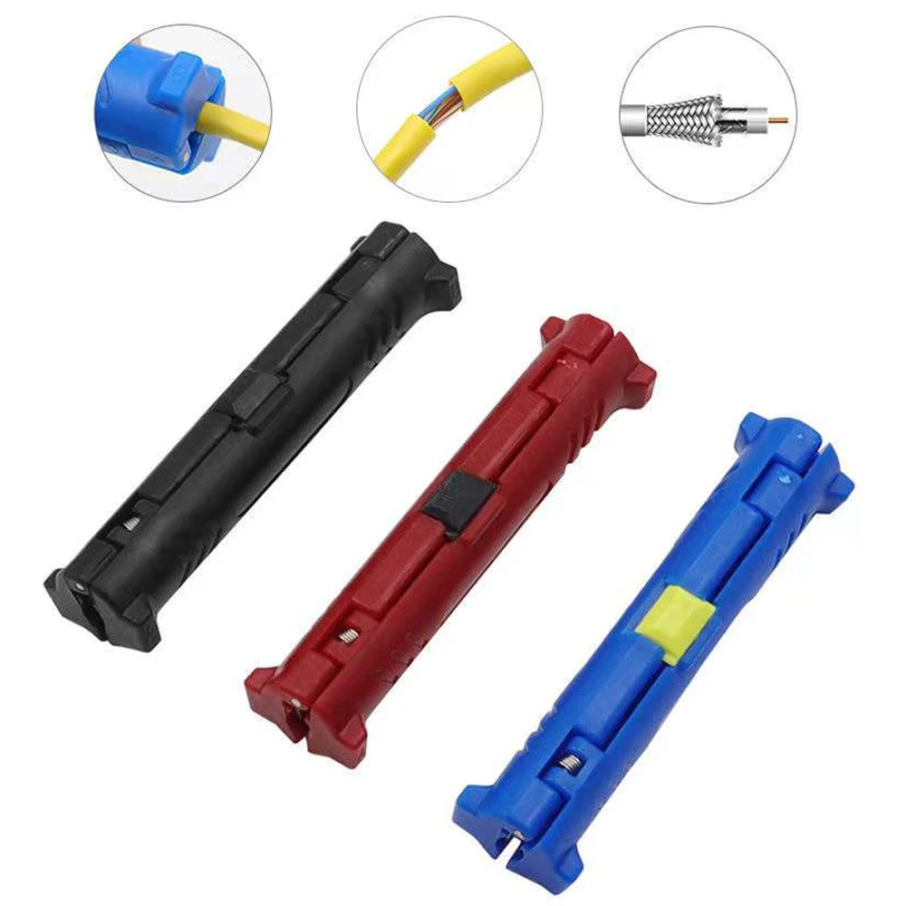 

Network Tools Multifunctional Wire Stripper Wire Stripper Knife Network Cable Coaxial Cable Automatic Stripper