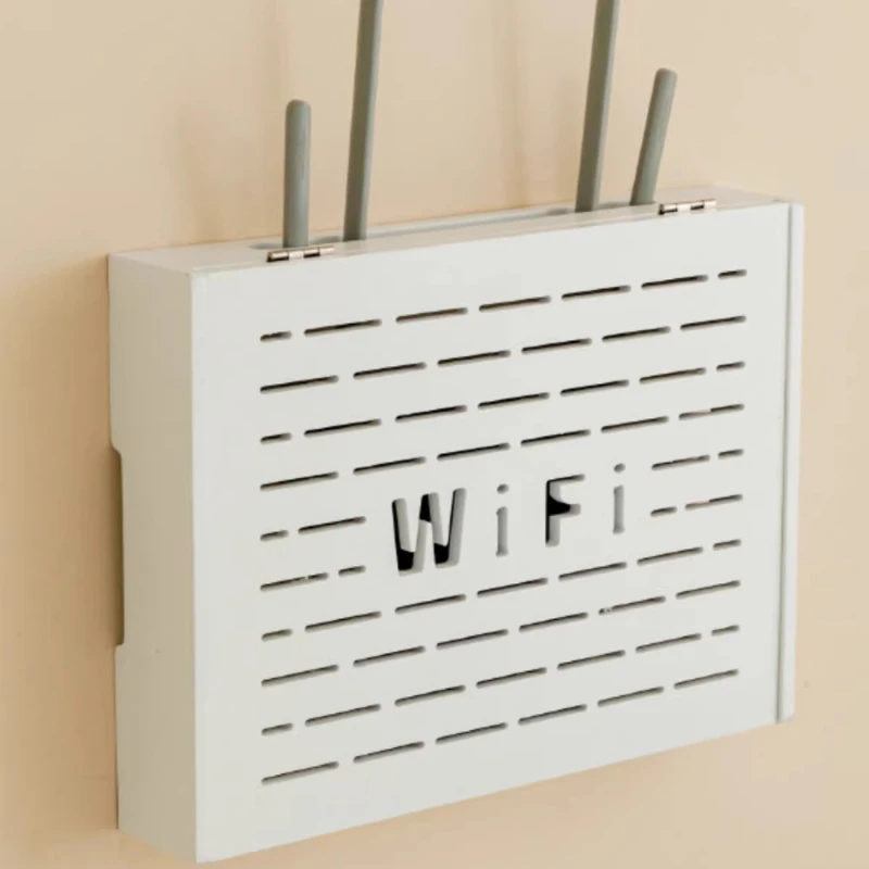 Фото Настенный мультимедийный сетевой шкаф для Wi-Fi роутера со скрытым дизайном, органайзер для низковольтных панелей, для дома №5