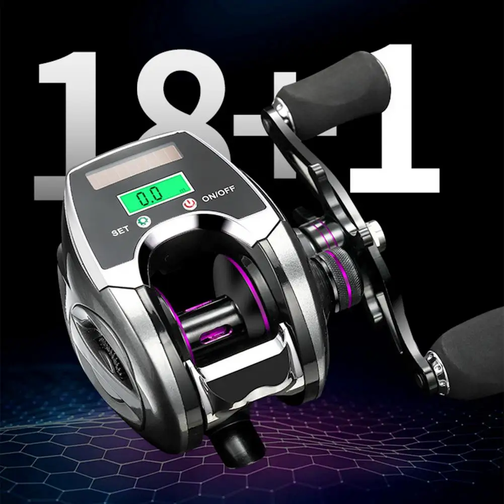1 Set Eco-friendly Portable Accurate Counting Electronic Fishing Reel Counter for Fishing Tool Fish Reel Spinning Reel