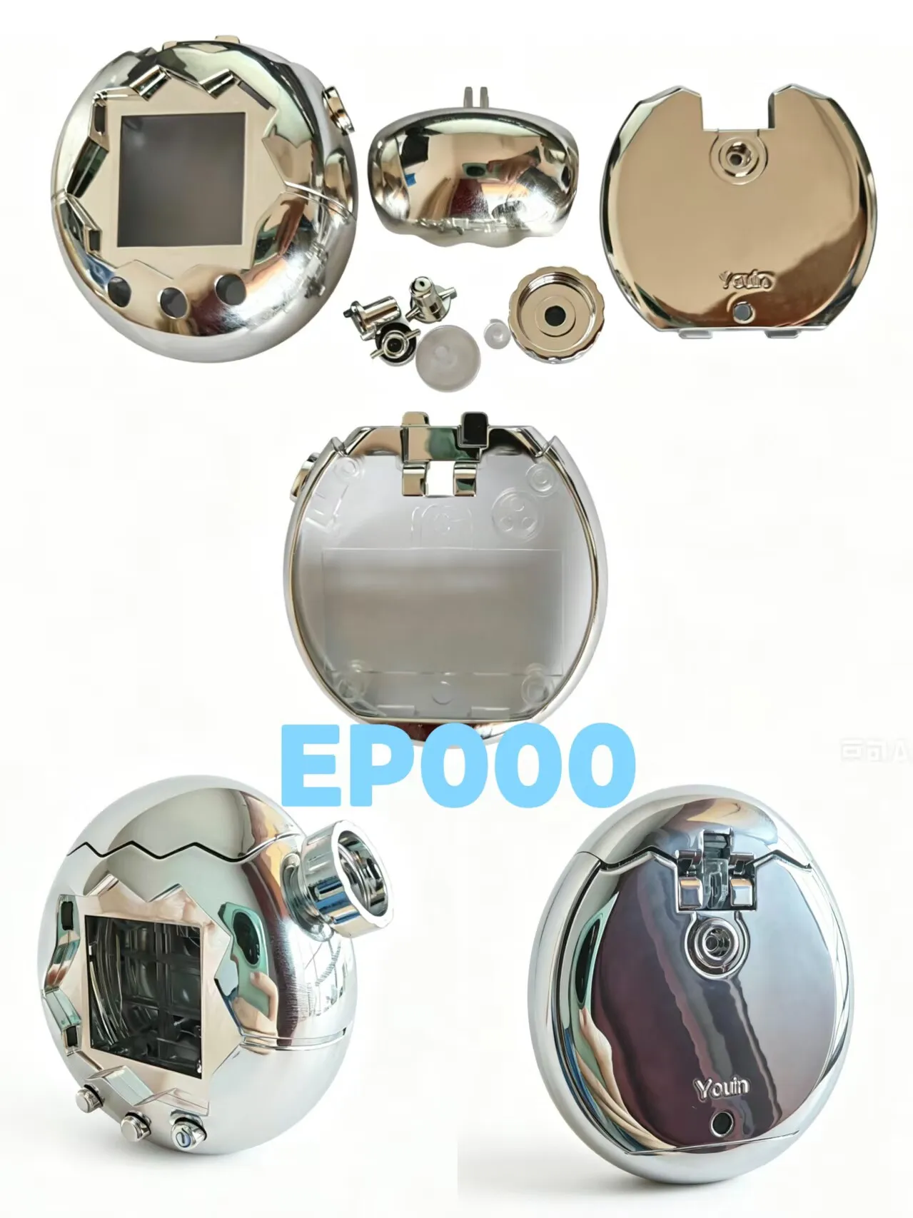 Фото Новый чехол Color Paradise Full Replacement Case Ep000, блестящий хромированный защитный чехол для устройства для виртуальных питомцев, в наличии №2