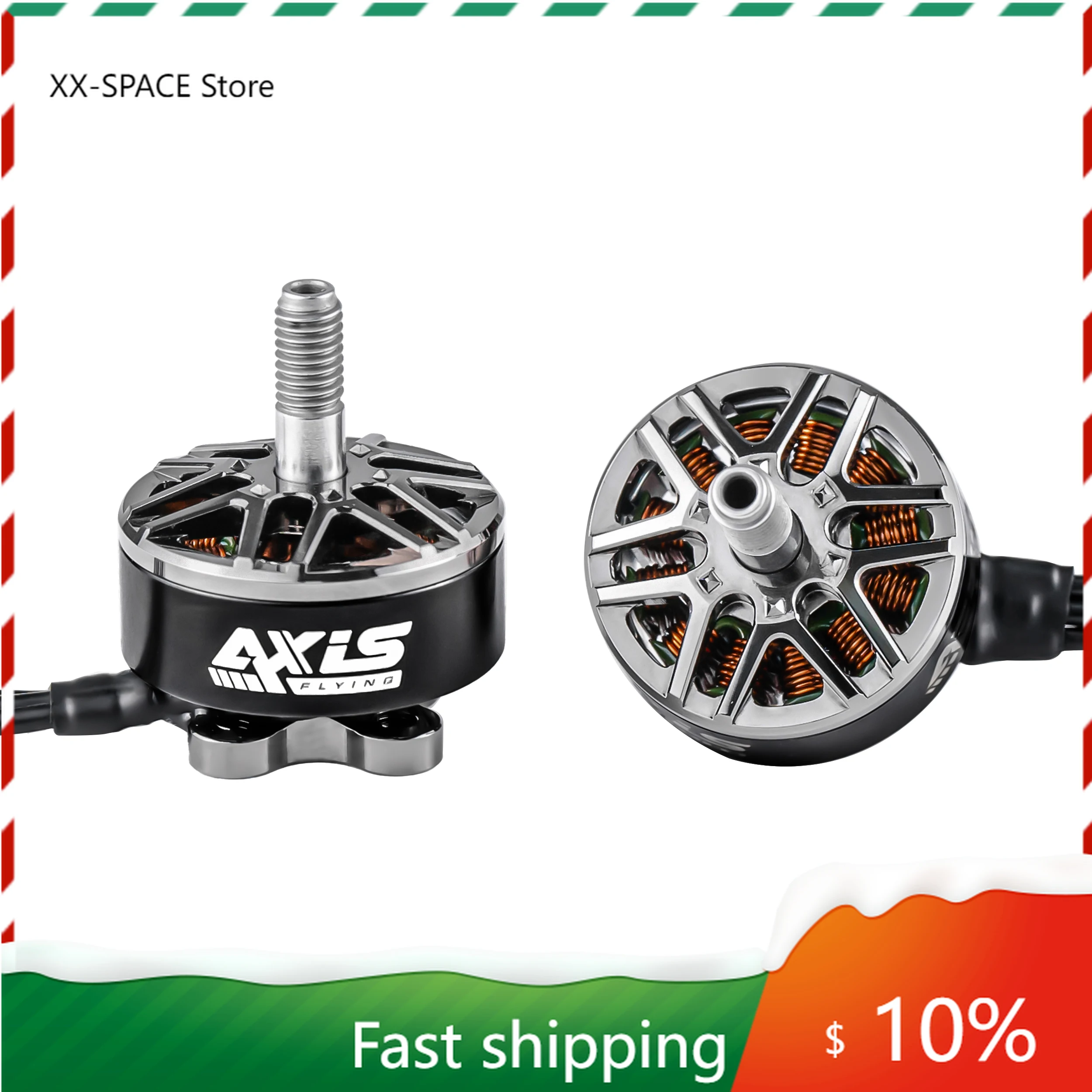 

AXISFLYING AE2207 6S Motor 1850KV/1960KV Beginner 5 Inch FPV Freestyle Aircraft Model Brushless Motor