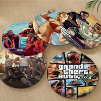 grand theft auto v game decorative chair mat soft pad seat cushion for dining patio home office outdoor garden stool seat mat
