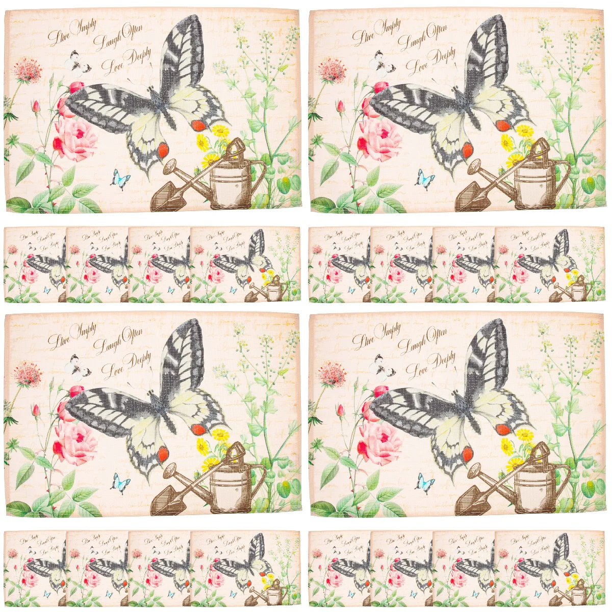 

16 Decorative Delicate Washable Household Decorative Place Mat Table Mat Place Mat Dining Mat for Dinner