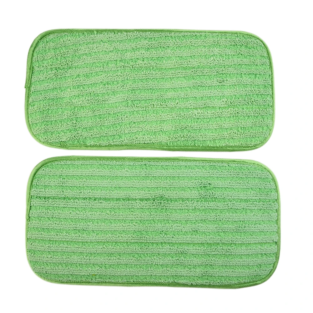 

2 Pack 12Inch Microfiber Reusable Mop Pads For Swiffer Sweeper Green Swiffer Sweeper Dust Mops Vacuum Cleaner Parts For Home