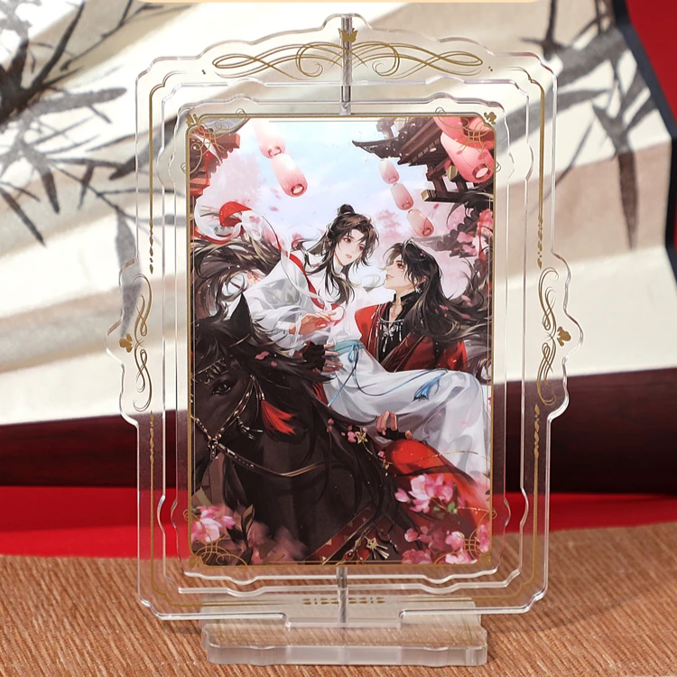 Аниме Небесный официальное благословение Xie Lian Hua Cheng Косплей вращающийся стоячий