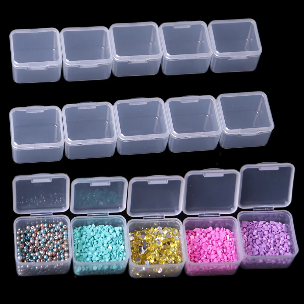 

2023 NEW 5D Diamond Painting Accessories Container Bottles Diamond box Diamond Painting Tools Crystal Bead Storage jar Wholesale