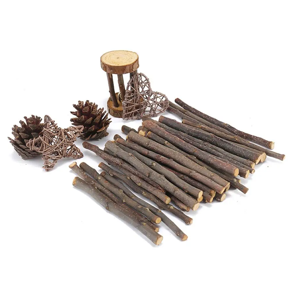 

Great Rabbit Chew Stick Sufficient Quantity Durable Pet Molar Stick Hamster Chew Sticks 20/40/60Pcs