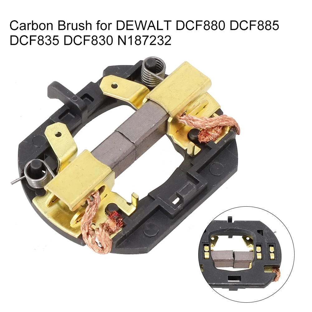 1 шт. высококачественный держатель угольной щетки для DEWALT DCF880 DCF885 DCF835 DCF830