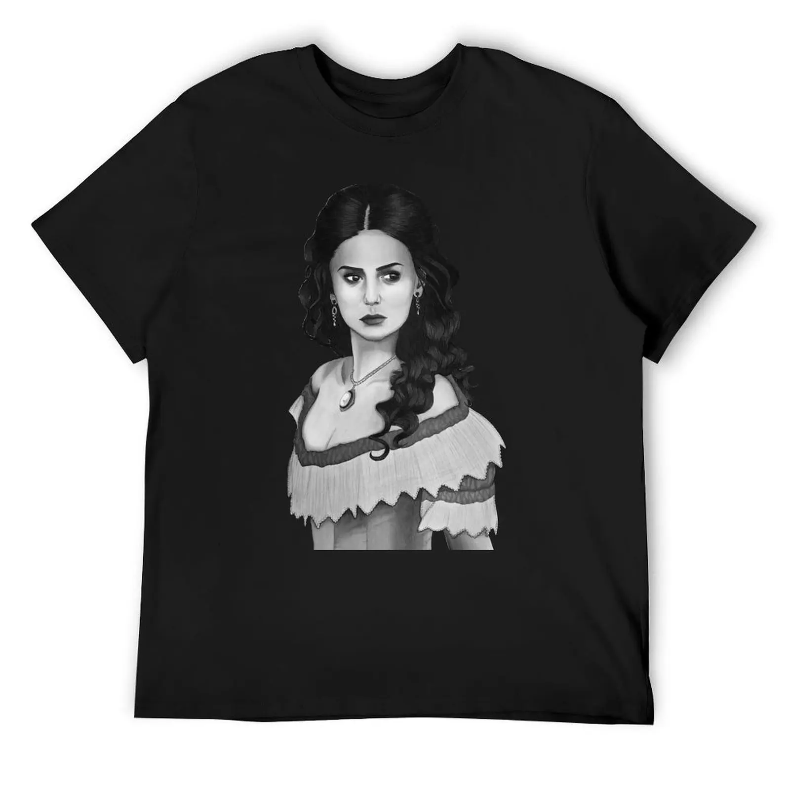 Футболка Katherine Pierce Drawing рубашки с рисунком быстросохнущие мужские футболки