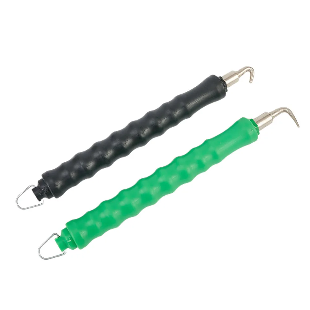 

2pc Semi-automatic Steel Bar Binding Hook Winding Tools Automatic Steel Bar Binding Steel Wire Semi-automatic Steel Bar Binding