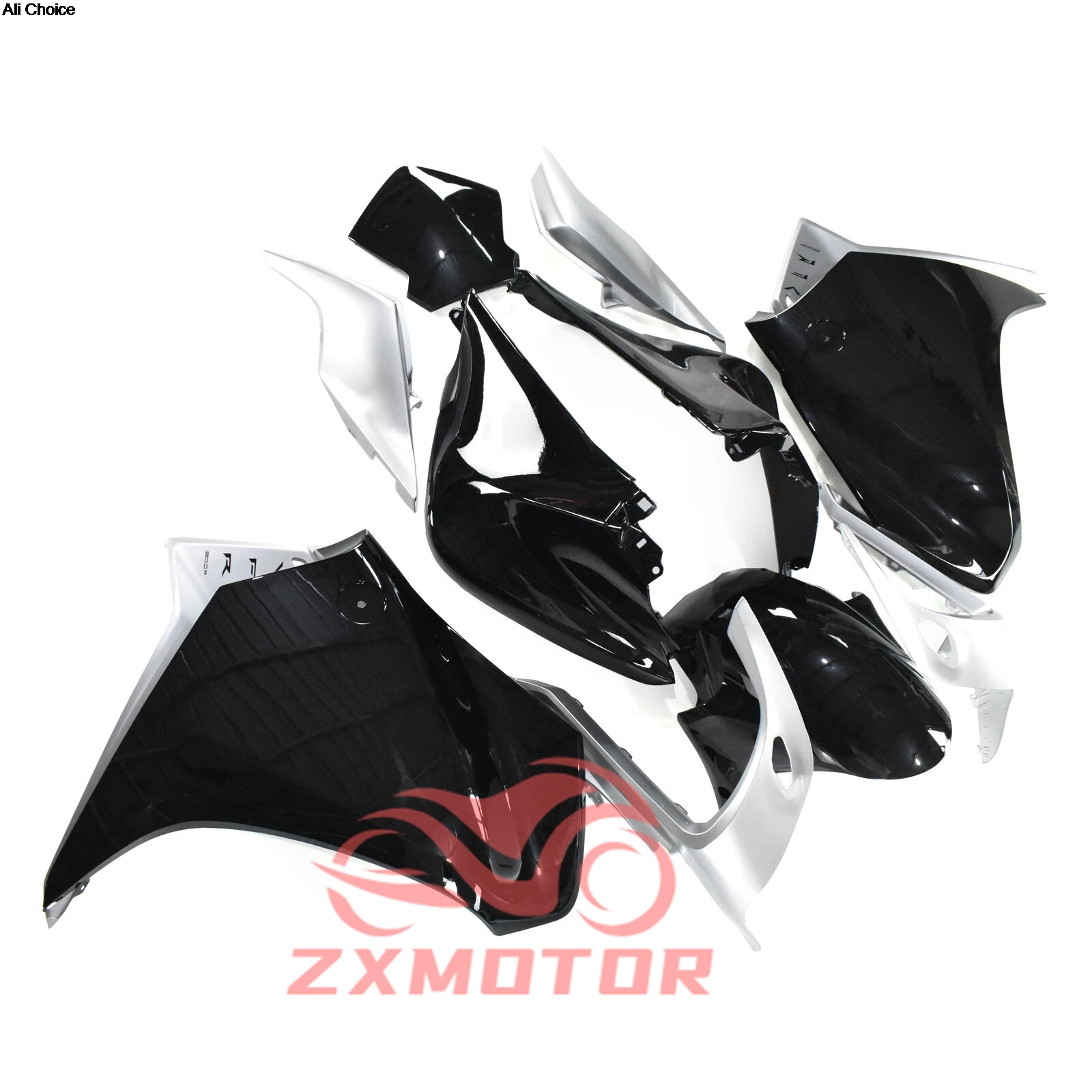 Фото Подходит для Honda VFR1200 2010 2011 2012 2013, комплект обтекателей VFR 1200 10 11 12 13, комплект обтекателя кузова №4