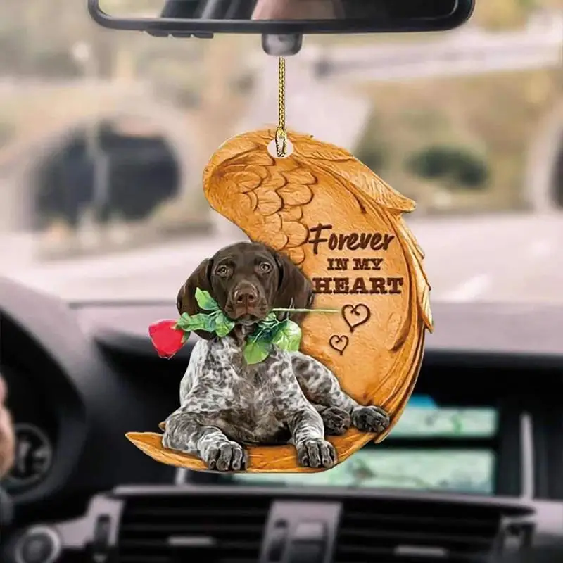 Фото G7NA Swinging Wing Dogstoy Car Vinging Bodview зеркальный орнамент Home Coolchain Подвеска для ключей №2