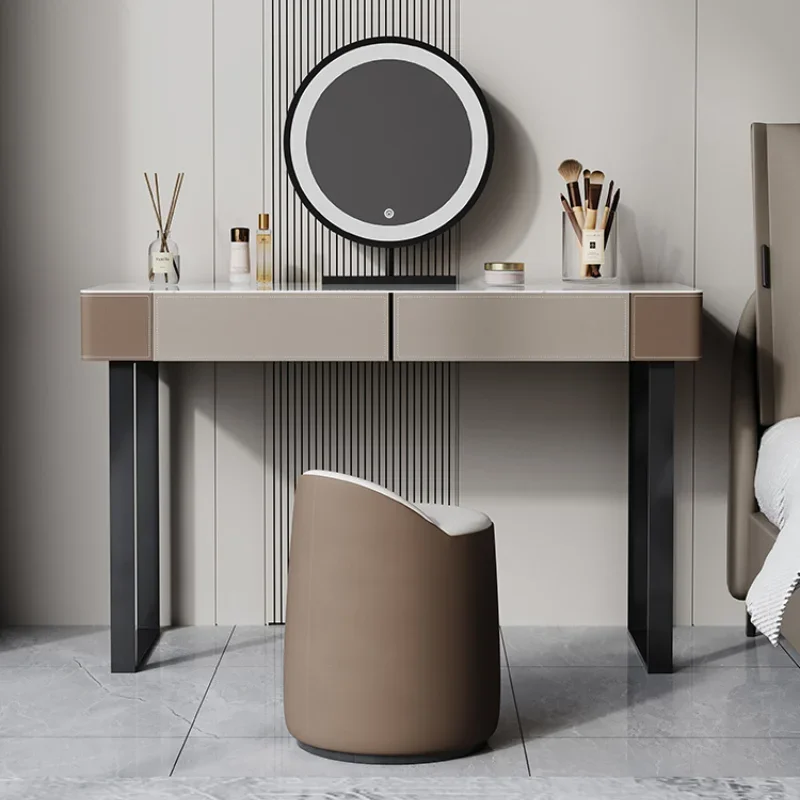 Большой туалетный столик для девушек женщин многофункциональный нордическая