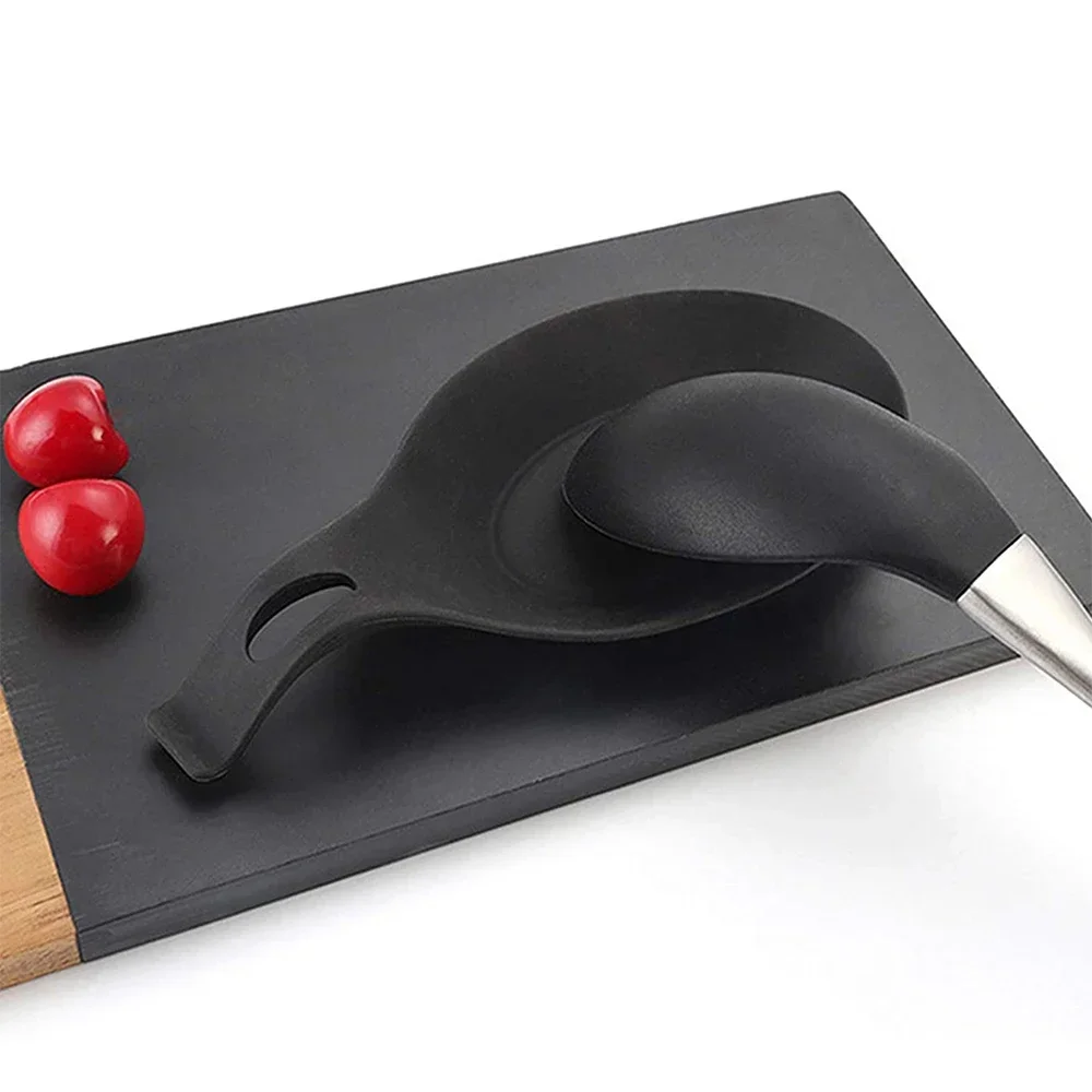 Силиконовый держатель для лопаток термостойкий столовых приборов один лоток