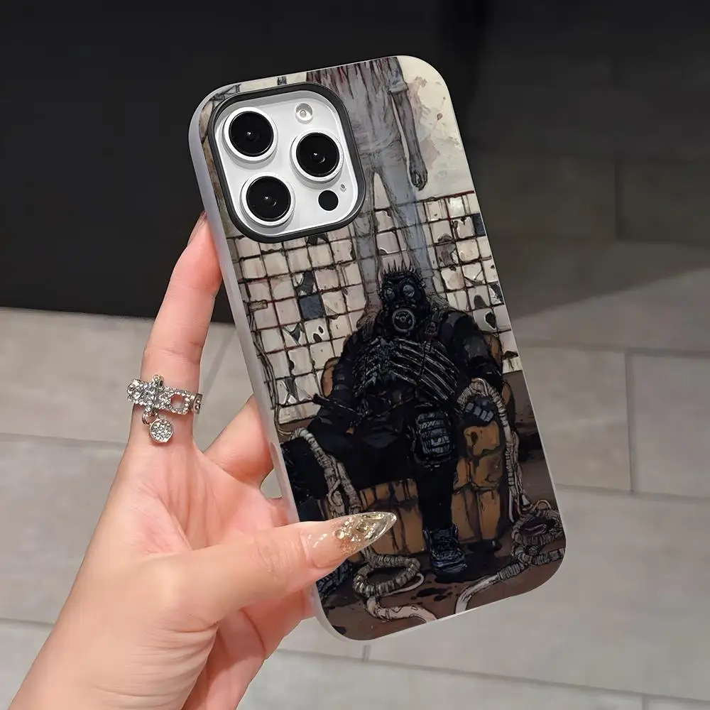 Фото Чехол для телефона D-Dorohedoro Anime для iPhone 17 Air 16 E 15 14 Plus 13 12 11 Pro Max 2, мягкий матовый, прозрачный, желеобразный, 2-в-1, C №5