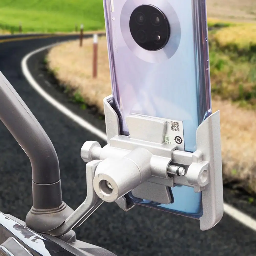 Мотоциклетный держатель регулируемый кронштейн для Gps на 360 ° подставка