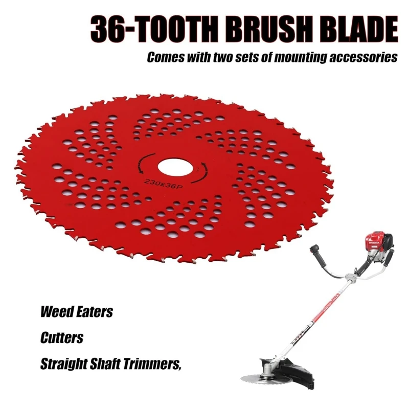 Лезвия для кустореза карбидные наконечники удаления сорняков 36T совместимы с