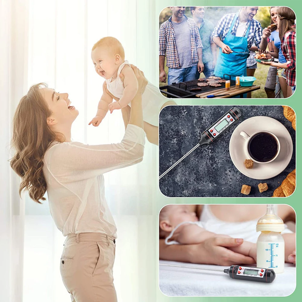 Термометр для мяса цифровой измеритель температуры приготовления пищи барбекю