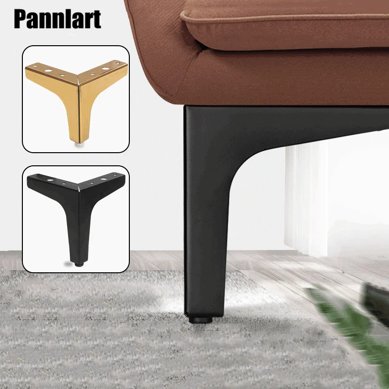 

Pannlart 10-15cm Cold Rolled Steel Furniture Legs Furniture Cabinet Feet Black Table Feet Sofa Leg Furniture Replacement Foot