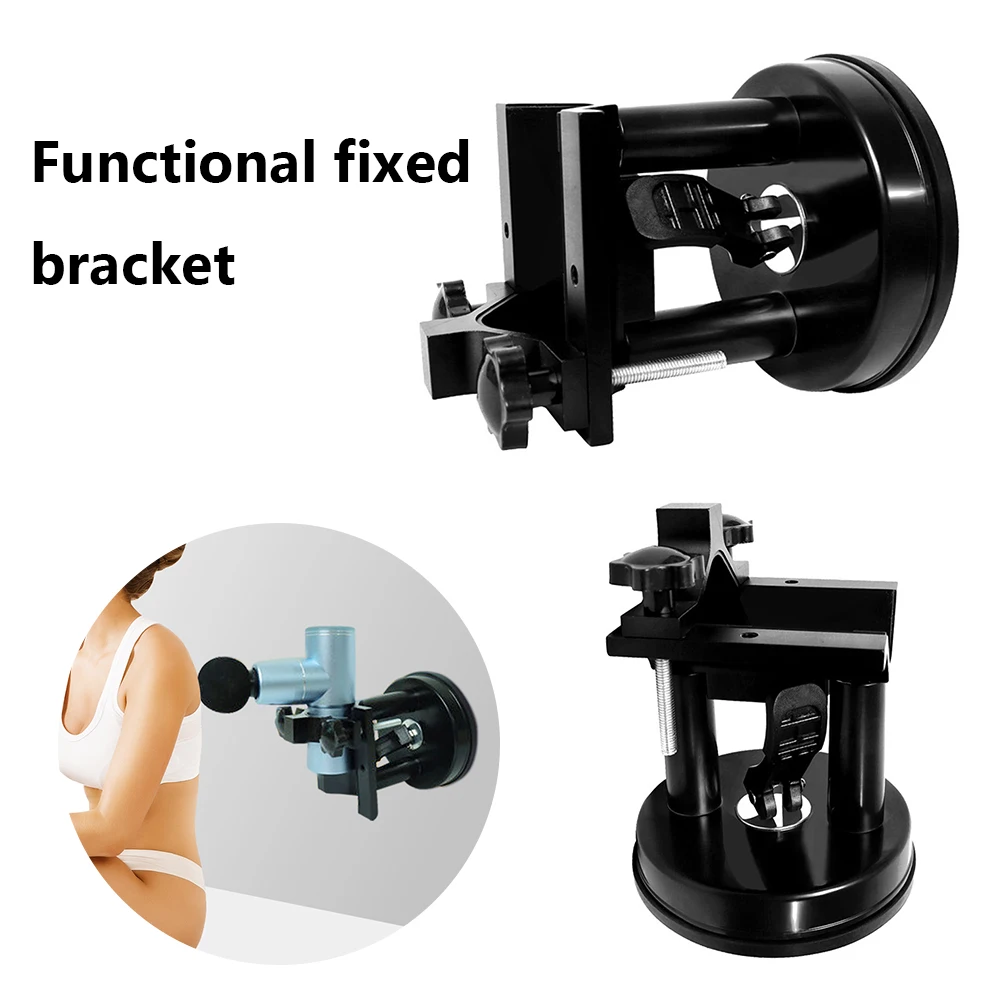 

Adjustable Fascia Machine Holder Precisely Control Vacuum Suction Cup Massage Gun Grip Holder Self Massage Powerful for Shoulder