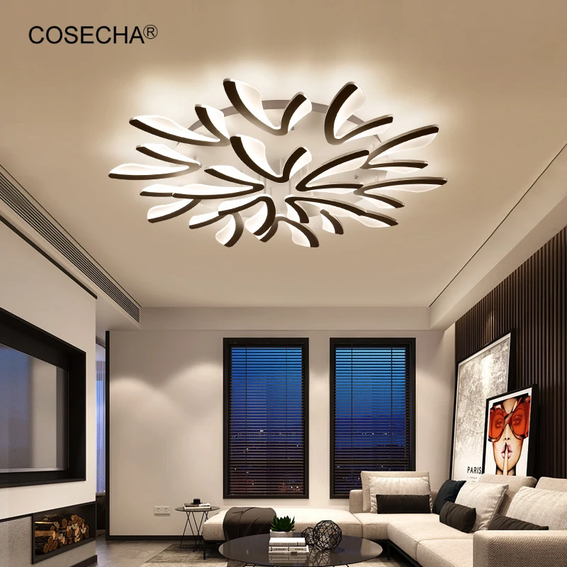 

White Acrylic Ceiling Round Light Modern Led Ceiling Lamp For Living Room/Foyer/Dining Room/Bedroom/Kitchen/Balcony/Hallway
