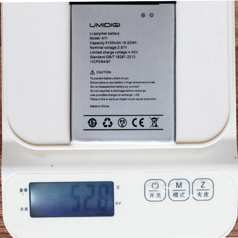 2 шт. 5 10 2023 год Дата 5150 мАч батарея для телефона UMI Umidigi A11 A11S сменная
