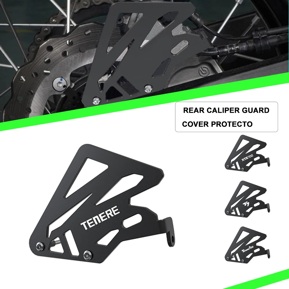 

Motorcycle Rear Caliper Guard Cover Protector For Yamaha Tenere 700 XTZ 700 T7 Tenere700 Rally World Raid 2019- 2023 2022 2021